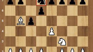 chess opening  sicilian defense  checkmate in middle of the game  improve chess sicilianmoscow [upl. by Fiedling576]