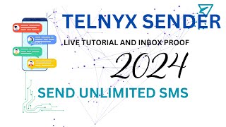 Telnyx SMS sender  Latest Made by ethica [upl. by Retswerb722]