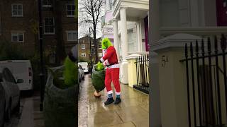 Grinch got Christmas tree at London [upl. by Filmer]