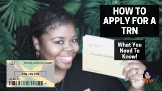 How To Apply For A Jamaican TRN  AshFiMon [upl. by Sheela]