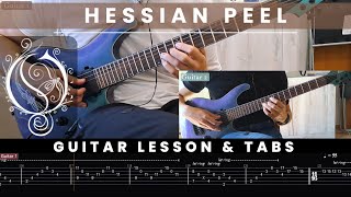 Opeth  Hessian Peel guitar lesson  tabs [upl. by Felicdad]