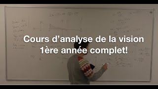 Optiours  BTS OL  Révisions 1ere année Analyse Vision  Cours complet [upl. by Romeyn]