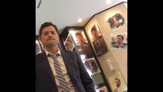 Misha Collins on Mark Sheppards Livestream 10716 [upl. by Htebaile27]