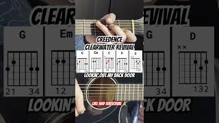 Lookin’ Out My Back Door  Creedence Clearwater Revival guitar tutorial [upl. by Notserc321]