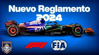 TE EXPLICO los CAMBIOS CLAVE del REGLAMENTO F1 para la TEMPORADA 2024 [upl. by Nnyrb229]