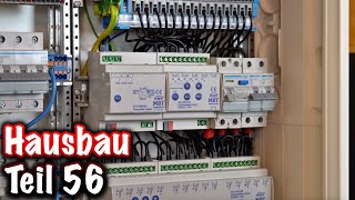 Hausbau Teil 56 Jalousiesteuerung KNX verdrahten ElektroM [upl. by Noled639]