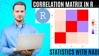 Correlation Matrix in R [upl. by Nagiam853]