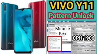 Vivo Y11 CPH1906 Pattern Unlock Via Miracle Box amp Thunder Dongle EDL Mode Easy PatternFrp Formate [upl. by Rebna]