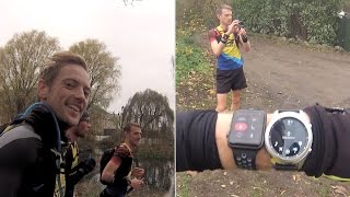 Samsung Gear S3 vs Apple Watch 2 vs Garmin Forerunner 735XT Battery and GPS 50k test [upl. by Rogerio]