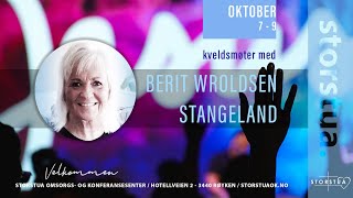 Kveldsmøter med Berit Wroldsen Stangeland  del 3 [upl. by Oiram]