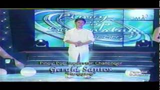 Gerald Santos  The Beginning1st Week in Pinoy Pop Superstar [upl. by Xino]