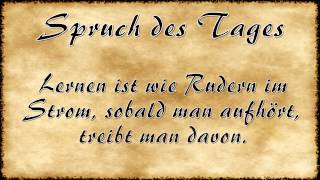 Spruch des Tages [upl. by Ttenrag7]