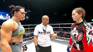 Gabi Garcia Brazil vs Anna Malyukova Russia  MMA fight HD [upl. by Sax]