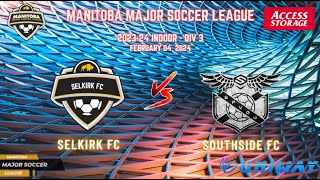 February 4th WSF Div 3 Selkirk FC vs Southside FC [upl. by Ayikaz]