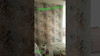 wallpaper pasting Faridabad [upl. by Judson674]