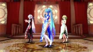 【MMD】Tda式改変チャイナで「Perfume HurlyBurly」 [upl. by Ykroc601]