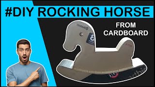 diy rocking horse craft [upl. by Minier84]