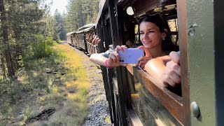 Sarganska Osmica Narrow Gauge Railway in Serbia  Full ride in 4K HDR [upl. by Homans]