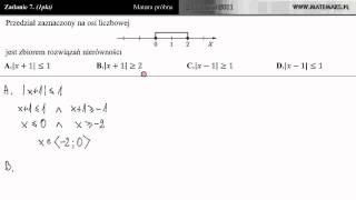 Zadanie 7  Matura próbna 23 listopad 2011 [upl. by Leaper]