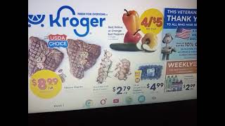 Kroger Ad Review Pantry Stock Ups [upl. by Gayleen458]