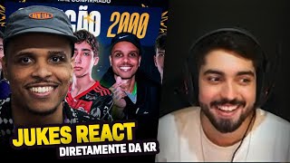 JUKES REACT BUERO ACABOU COM O BRANCE GERAÇÃO 2000 VS NEVER GIVE UP CBOLÃO 2024 [upl. by Odnumde799]