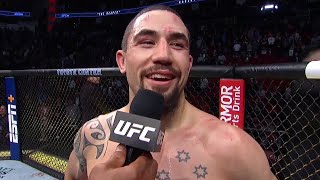 UFC 271 Robert Whittaker Octagon Interview [upl. by Cram763]