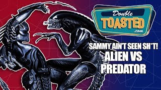 ALIEN VS PREDATOR  MOVIE REVIEW HIGHLIGHT  Double Toasted [upl. by Annaliese]