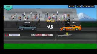 Pixel car racer  racing with changing gearbox  Ramram 69 [upl. by Ettenrahs]