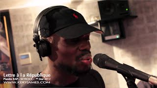 Kery James  Planète Rap  Lettre à République Radio live [upl. by Tarrah]