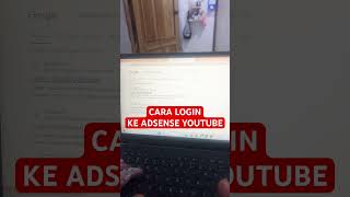 Cara login Adsense Youtube [upl. by Lewan235]