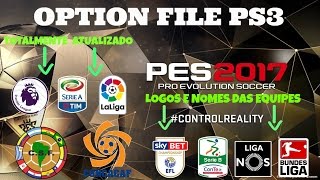 OPTION FILE PS3 [upl. by Glinys315]