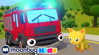 Hear The Fire Truck  Geckos Garage Songs  Childrens Music  Vehicles For Kids [upl. by Hux]