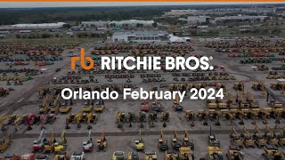 Orlando February 2024  Ritchie Bros [upl. by Tnias66]