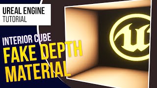 UE5 l Fake Depth Material using Interior Cube and Bump offset l Tutorial l Unreal Engine 5 [upl. by Norby515]