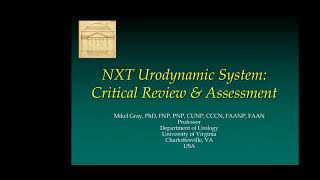 NXT Urodynamic System Critical Review amp Assessment Presented by Laborie [upl. by Llertrac]