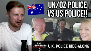 Reaction To Jim Jeffries UK Police Ride Along [upl. by Dawn]