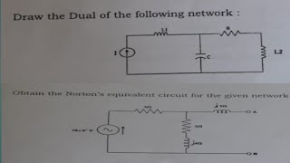 OctNov 2024 C23 Regulation diploma 3rd semester ECE NETWORK ANALYSIS quality and nortons problem [upl. by Eibbed688]