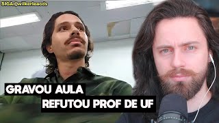 Aluno grava AULA e REFUTA professor de UF [upl. by Elspeth402]