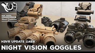 H3VR Early Access Update 114e8  NIGHT VISION GOGGLE TIME [upl. by Atterys]