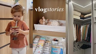 Dia de organização da casa nova com personal organizer  VLOGSTORIES [upl. by Yrrej]