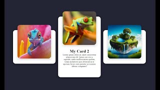 Mastering CSS Card Hover Effects  Elevate Your Web Designs [upl. by Ateekal]