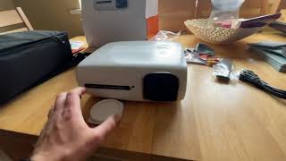 Yaber Pro V7 Projector  Unboxing Video [upl. by Selmner]