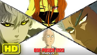 Saitama vs God Full Manga Animated  One Punch Man Fan Animation [upl. by Nilrev925]