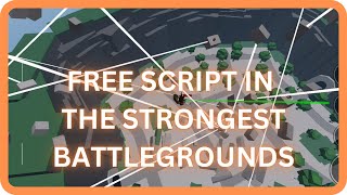 NEW THE STRONGEST BATTLEGROUNDS SCRIPT  GOKU TELEPORT  FREE SCRIPT GUI MOBILE amp PC [upl. by Ynoyrb]