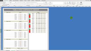 Tabela em Excel para Gerenciar Torneio de Futebol Amador [upl. by Marget]