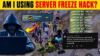 😠YouTubeCHIRAG Exposd Am I Using Server Freeze Hack SAMSUNG A3A5A7J2J5J7S5S6S7S9A10A20 [upl. by Aehs]