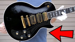 Gibsons Hidden Spec Change Makes This BETTER  2023 Gibson Modern Supreme Black Beauty 3 Pickup [upl. by Roane561]