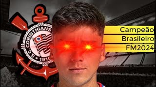 Eu ganhei o Brasileirão no Football Manager 2024 [upl. by Nosnah]