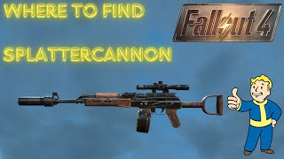 FALLOUT 4 SplatterCannon [upl. by Eniawd631]