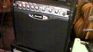 Line6 Spyder II 15w guitar amp with effects and 4 channels Line 6 [upl. by Dunstan]